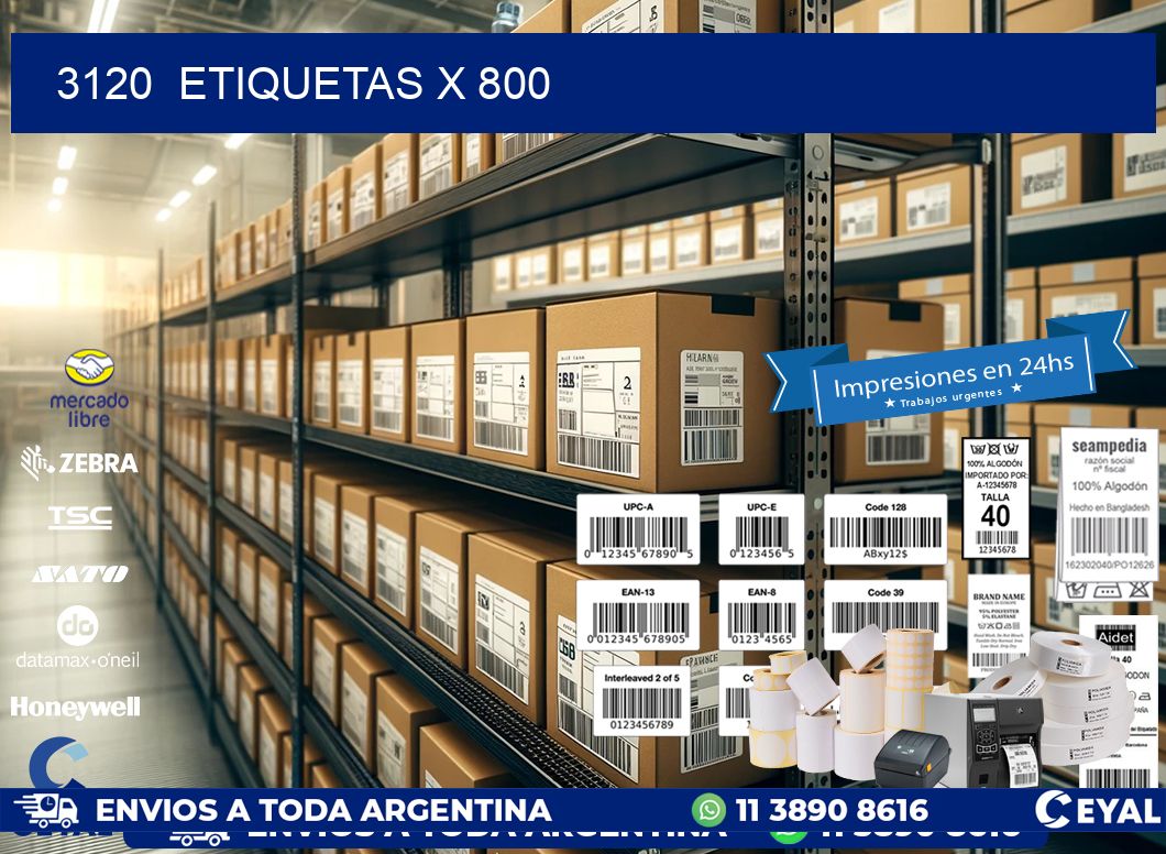 3120  ETIQUETAS X 800