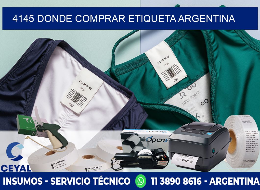 4145 DONDE COMPRAR ETIQUETA ARGENTINA