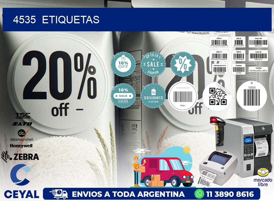 4535  ETIQUETAS