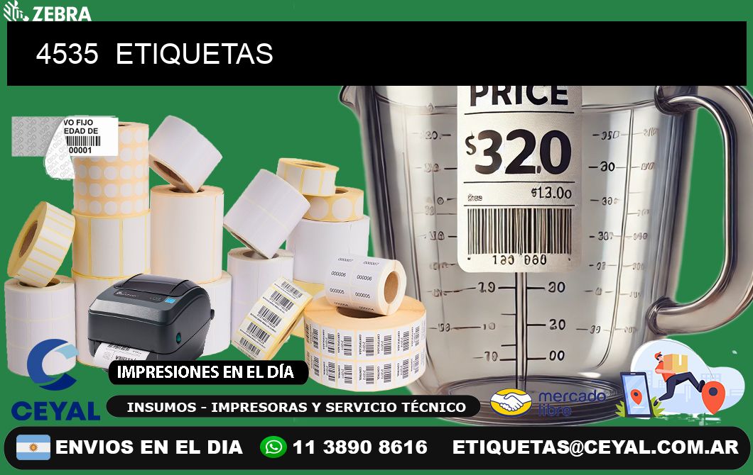 4535  ETIQUETAS