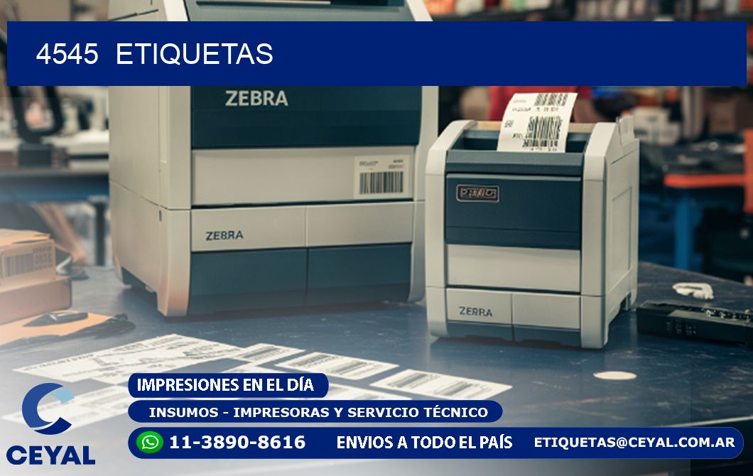 4545  ETIQUETAS