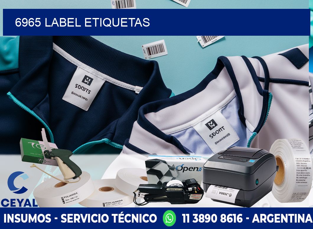 6965 LABEL ETIQUETAS