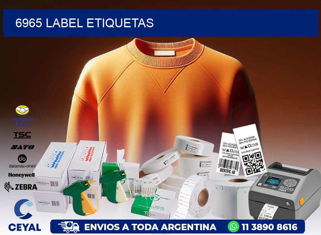 6965 LABEL ETIQUETAS