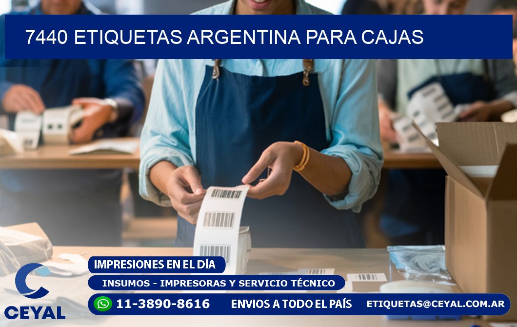 7440 ETIQUETAS ARGENTINA PARA CAJAS