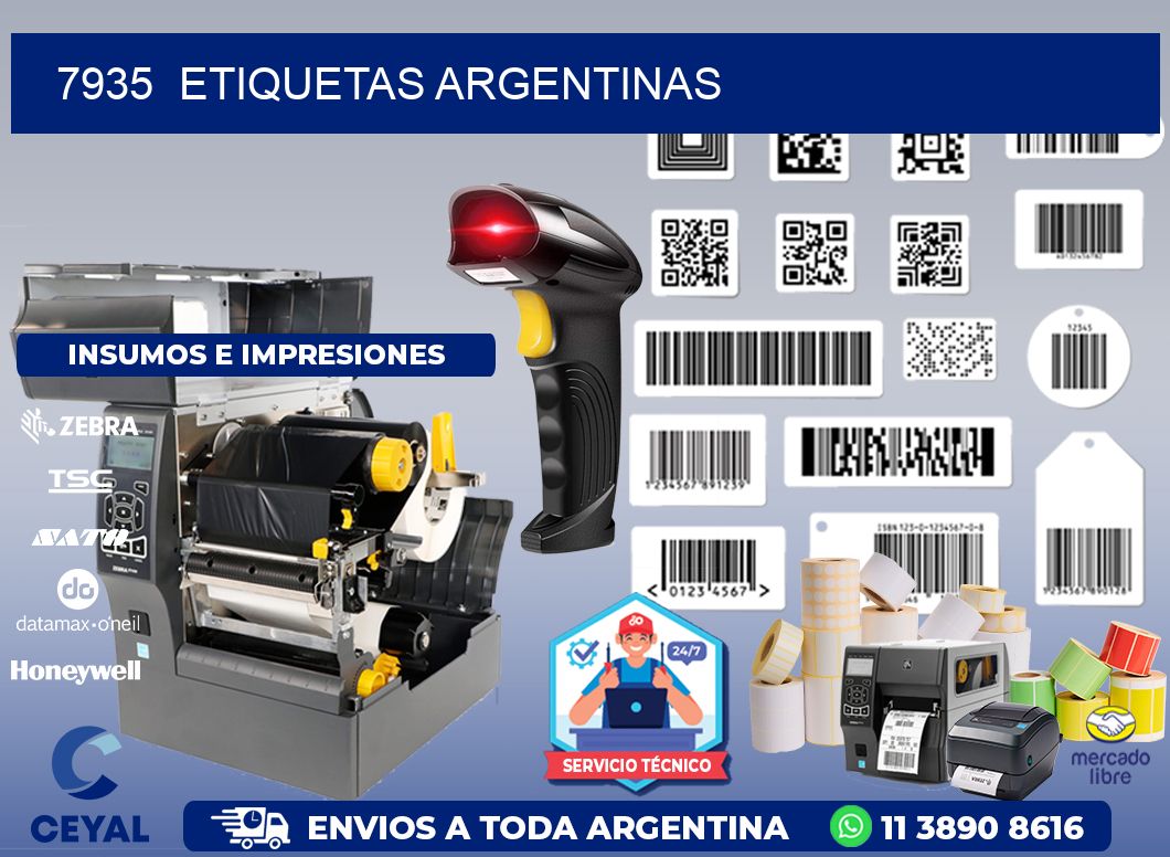 7935  ETIQUETAS ARGENTINAS