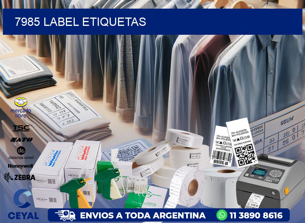 7985 LABEL ETIQUETAS