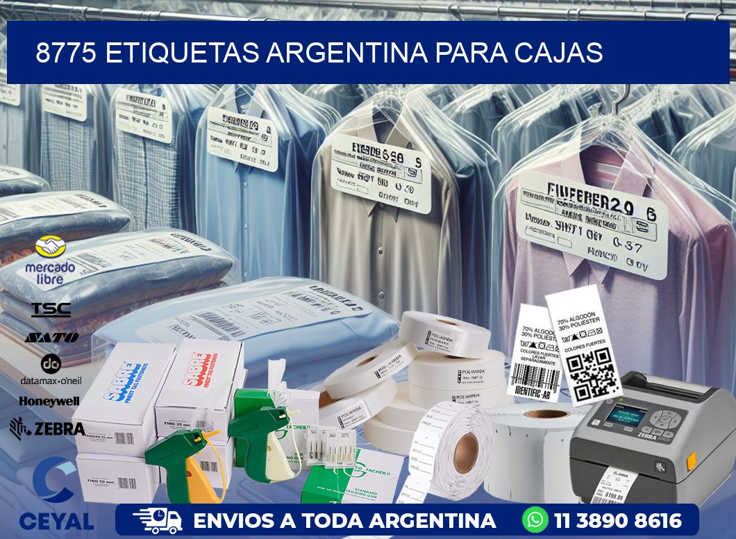 8775 ETIQUETAS ARGENTINA PARA CAJAS