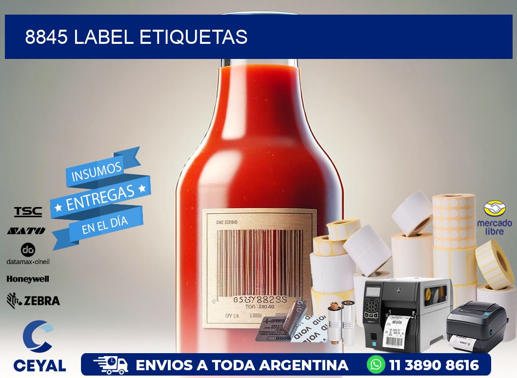 8845 LABEL ETIQUETAS