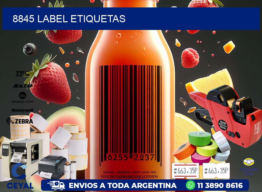 8845 LABEL ETIQUETAS