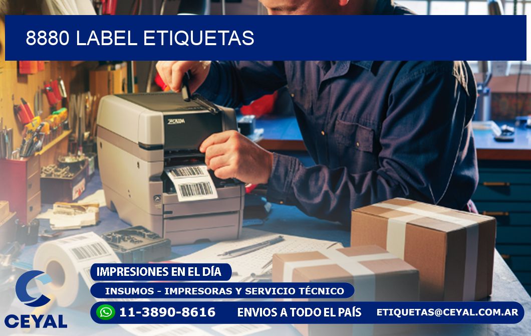 8880 LABEL ETIQUETAS
