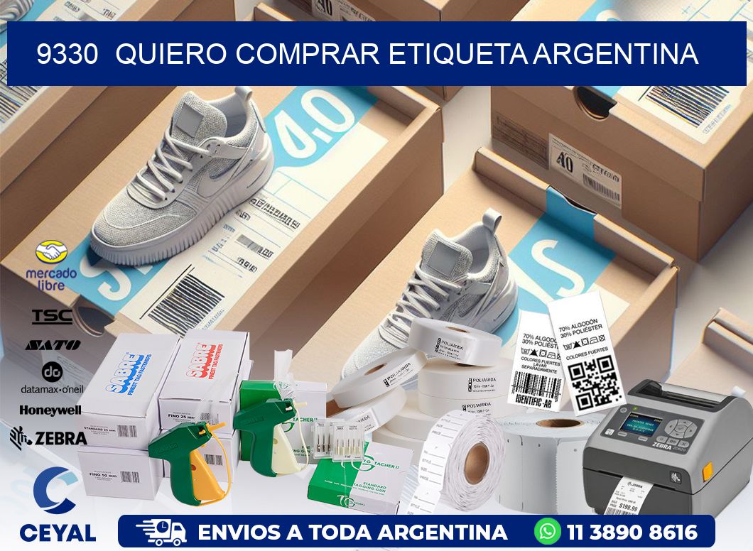 9330 QUIERO COMPRAR ETIQUETA ARGENTINA