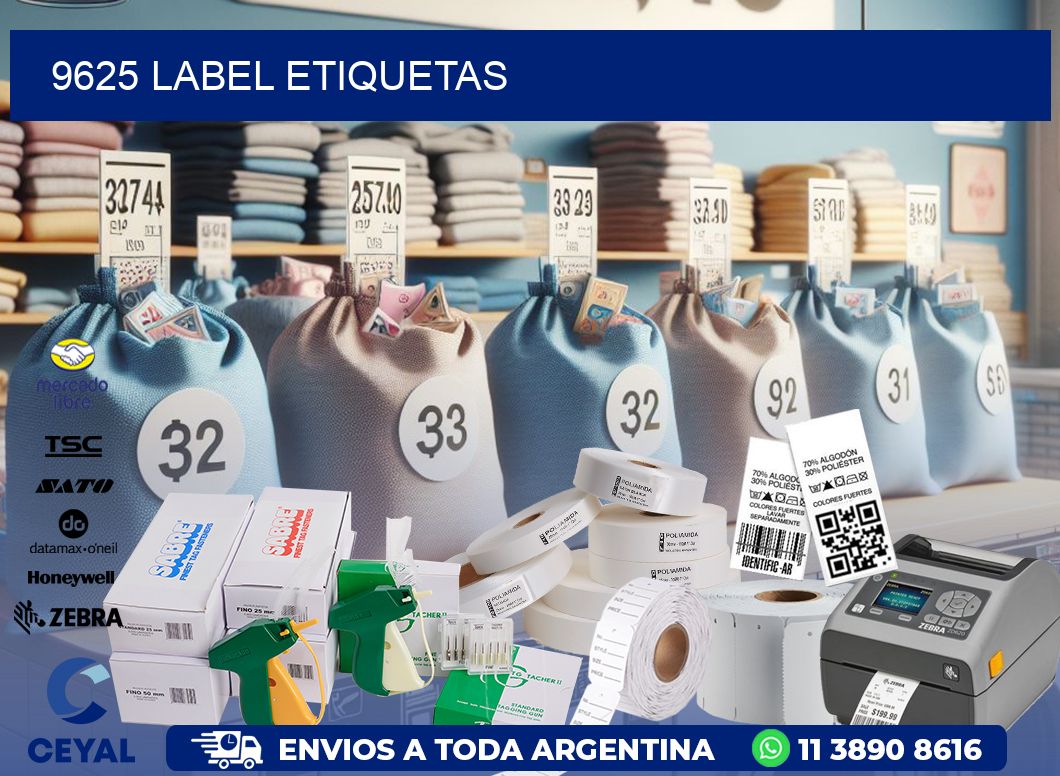 9625 LABEL ETIQUETAS