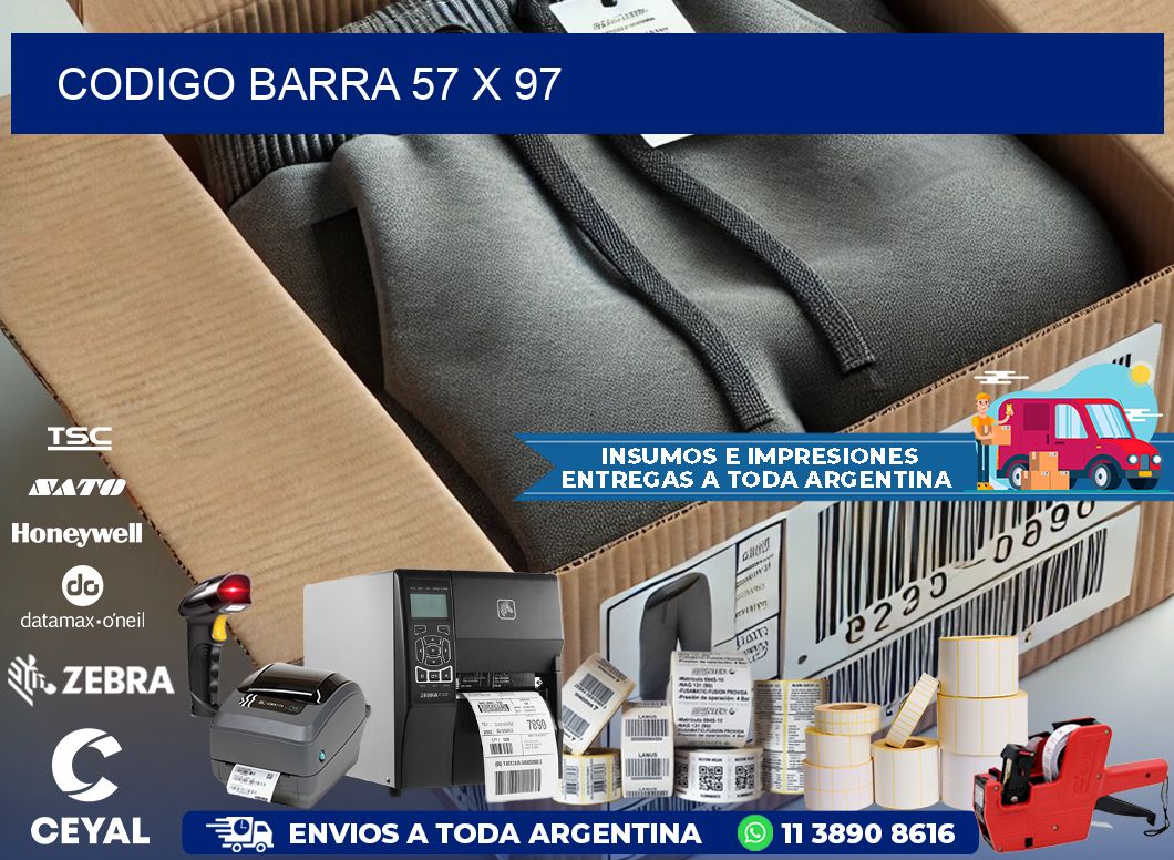 CODIGO BARRA 57 x 97