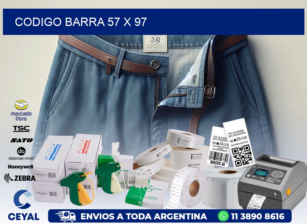 CODIGO BARRA 57 x 97