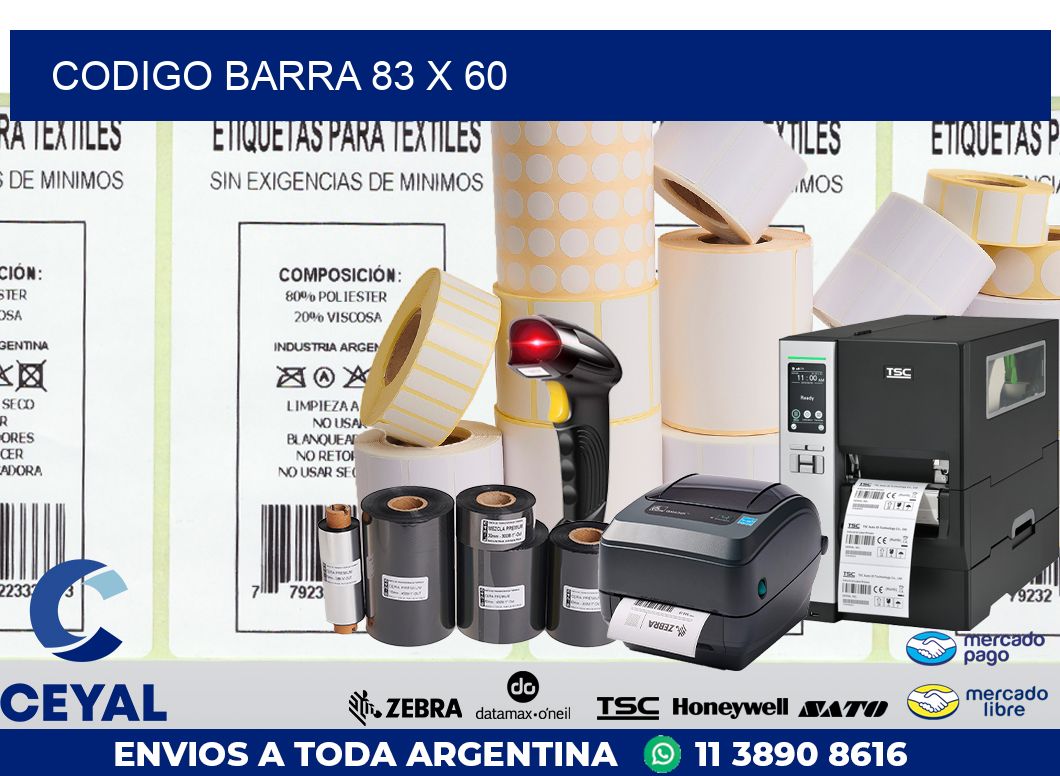 CODIGO BARRA 83 x 60