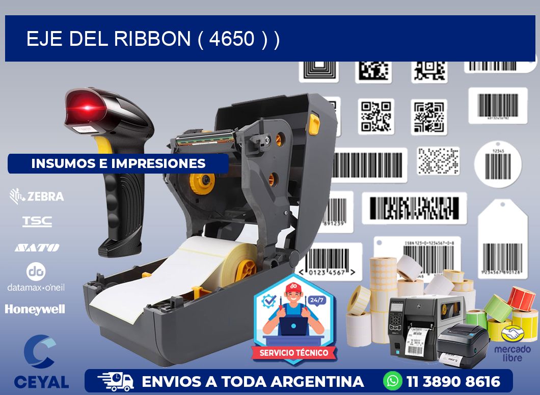 EJE DEL RIBBON ( 4650 ) )