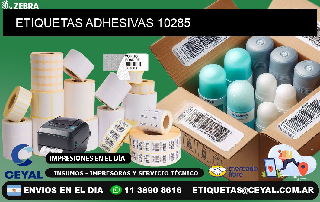 ETIQUETAS ADHESIVAS 10285