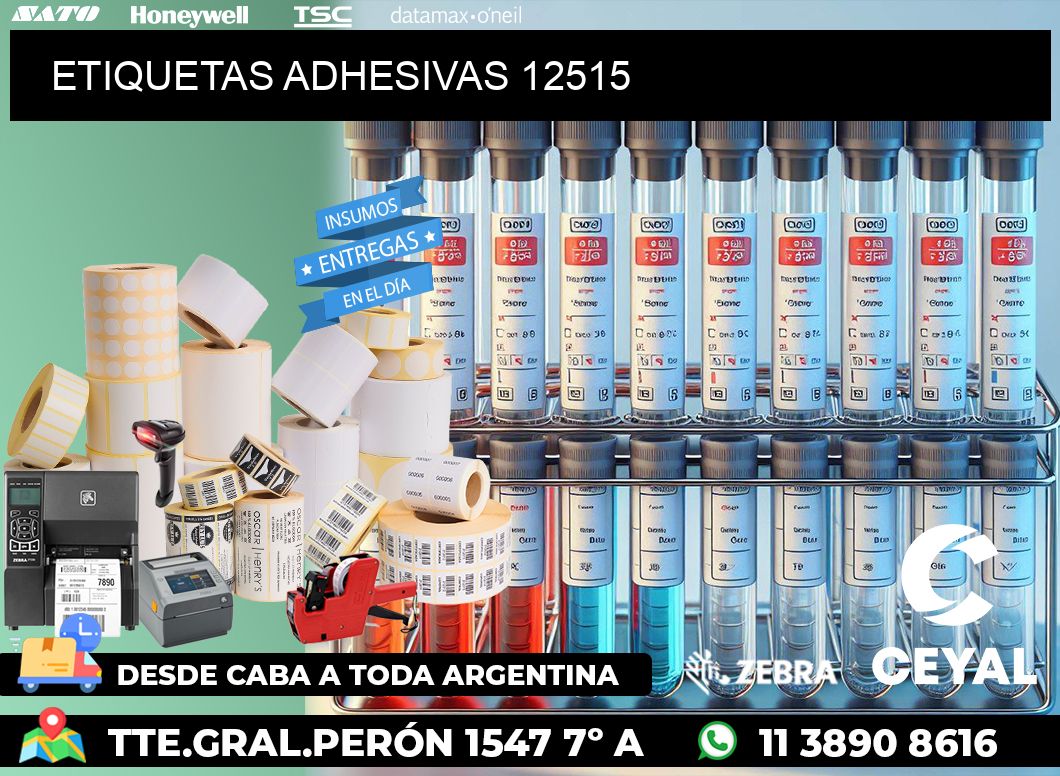 ETIQUETAS ADHESIVAS 12515