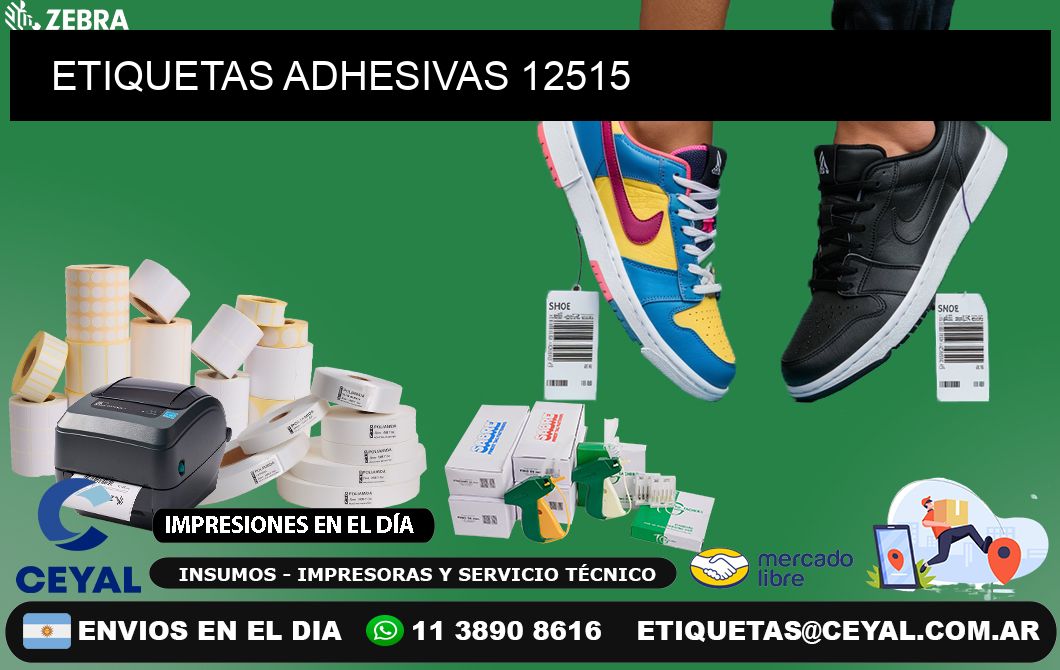 ETIQUETAS ADHESIVAS 12515