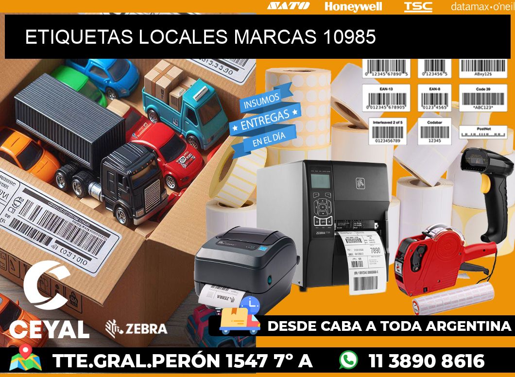 ETIQUETAS LOCALES MARCAS 10985