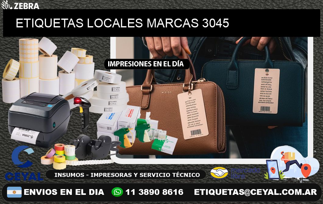 ETIQUETAS LOCALES MARCAS 3045