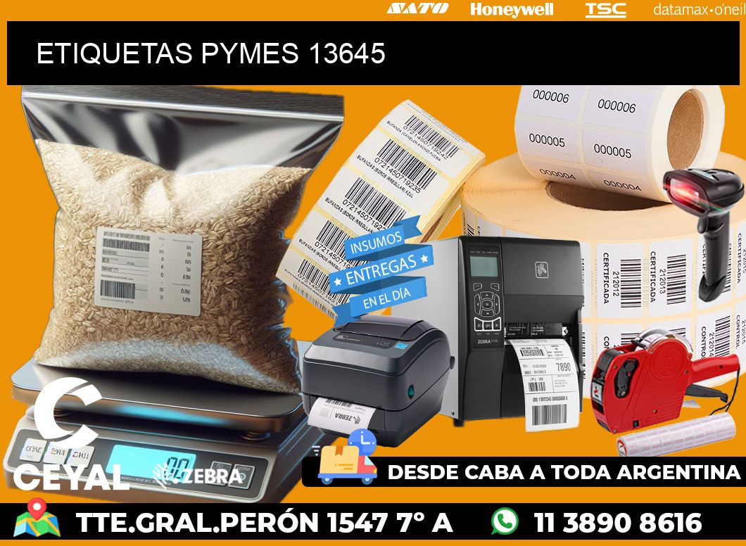 ETIQUETAS PYMES 13645