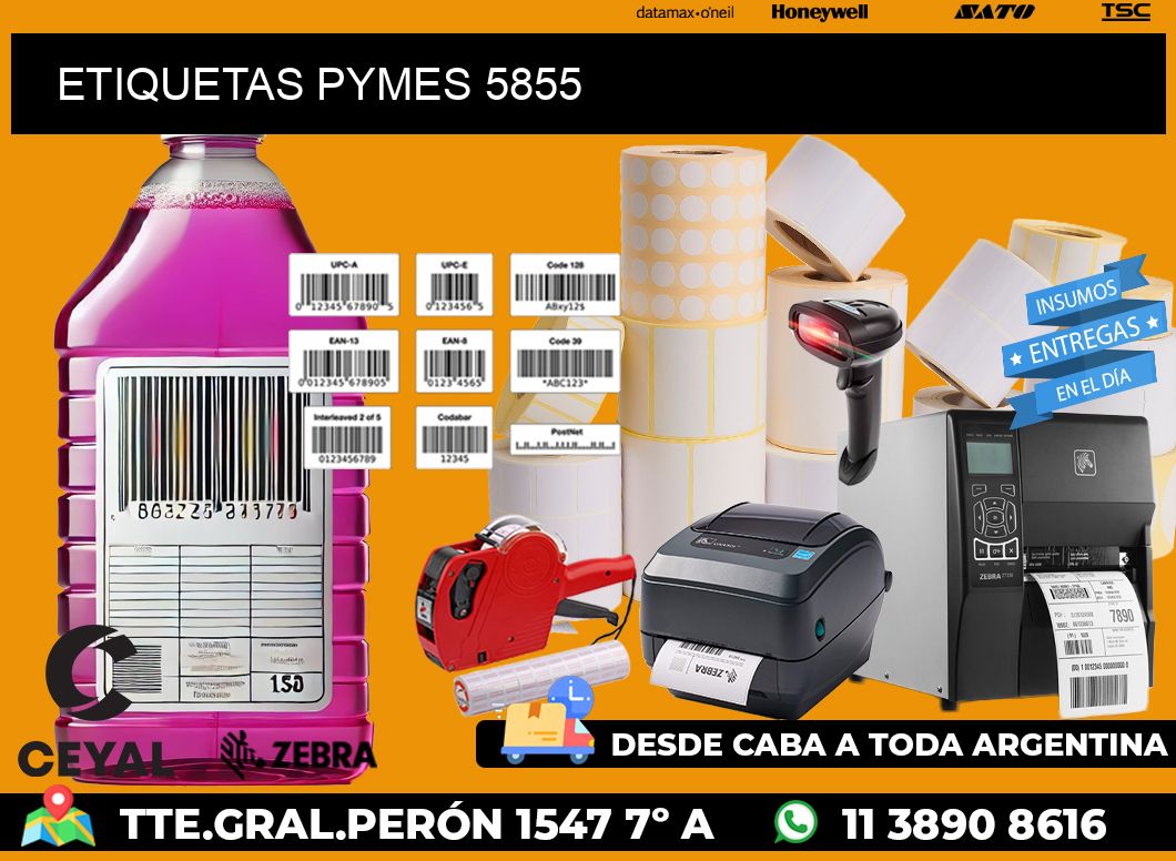 ETIQUETAS PYMES 5855