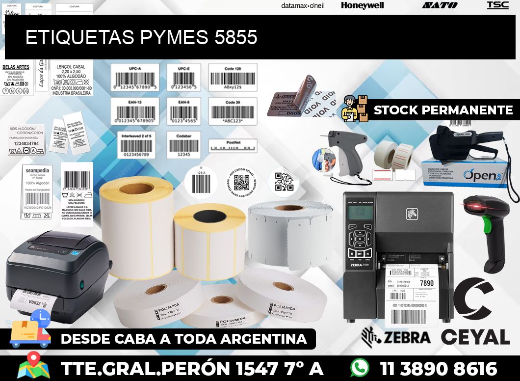 ETIQUETAS PYMES 5855