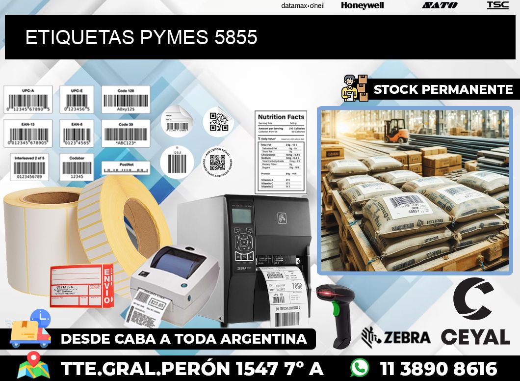 ETIQUETAS PYMES 5855