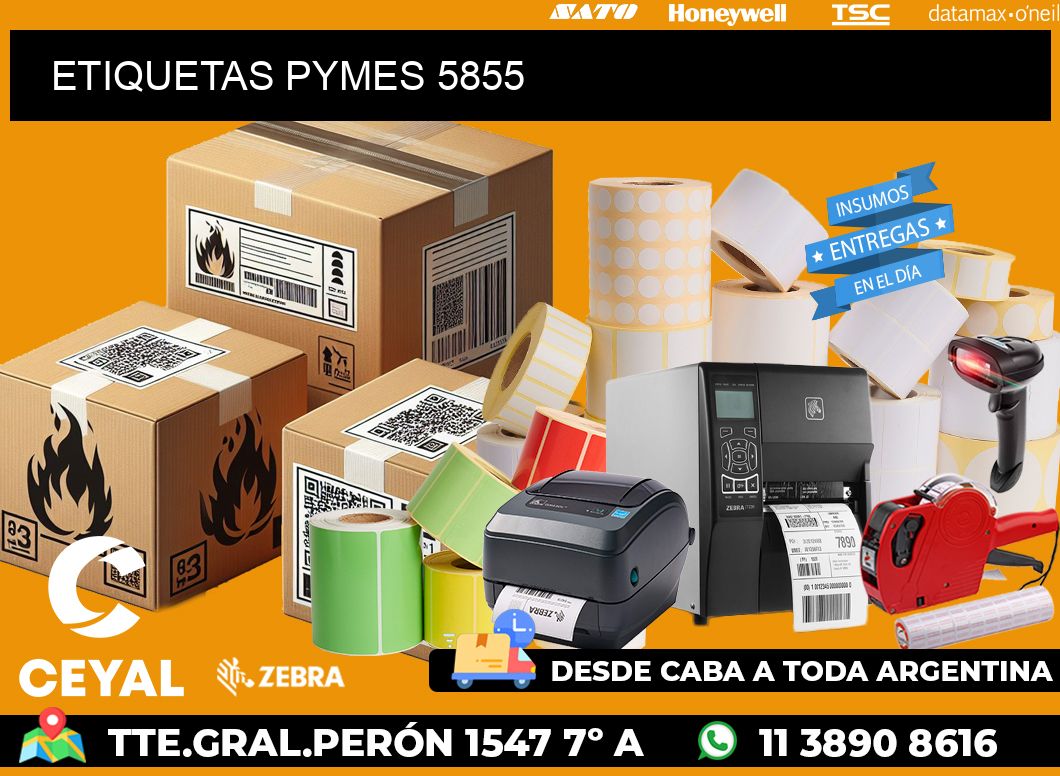 ETIQUETAS PYMES 5855