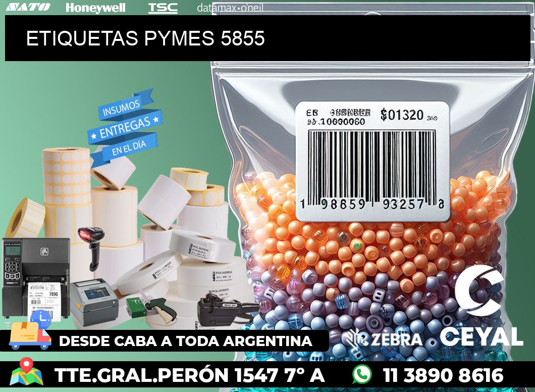ETIQUETAS PYMES 5855