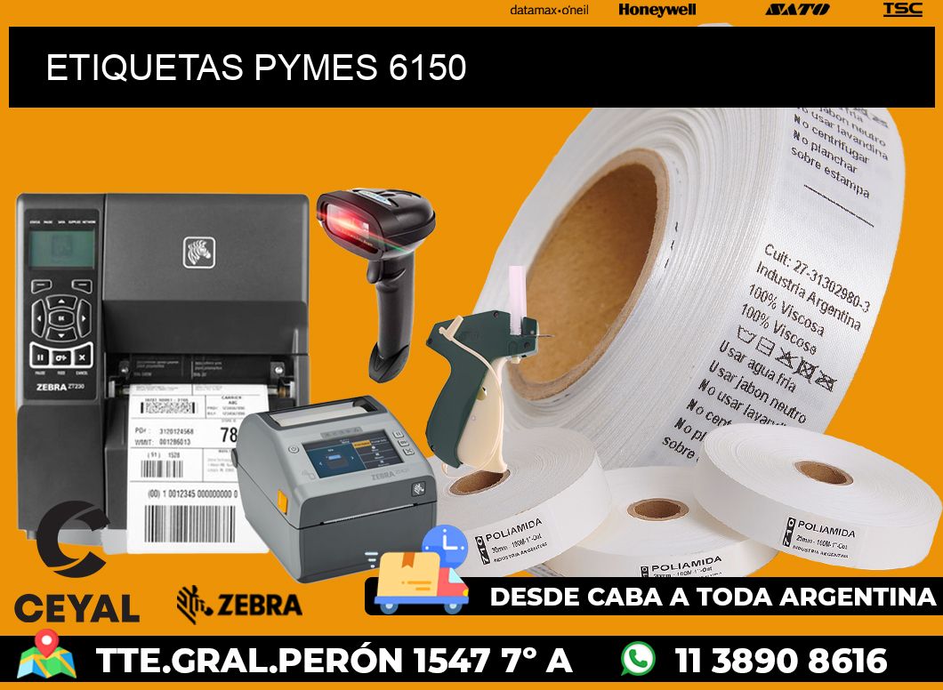 ETIQUETAS PYMES 6150