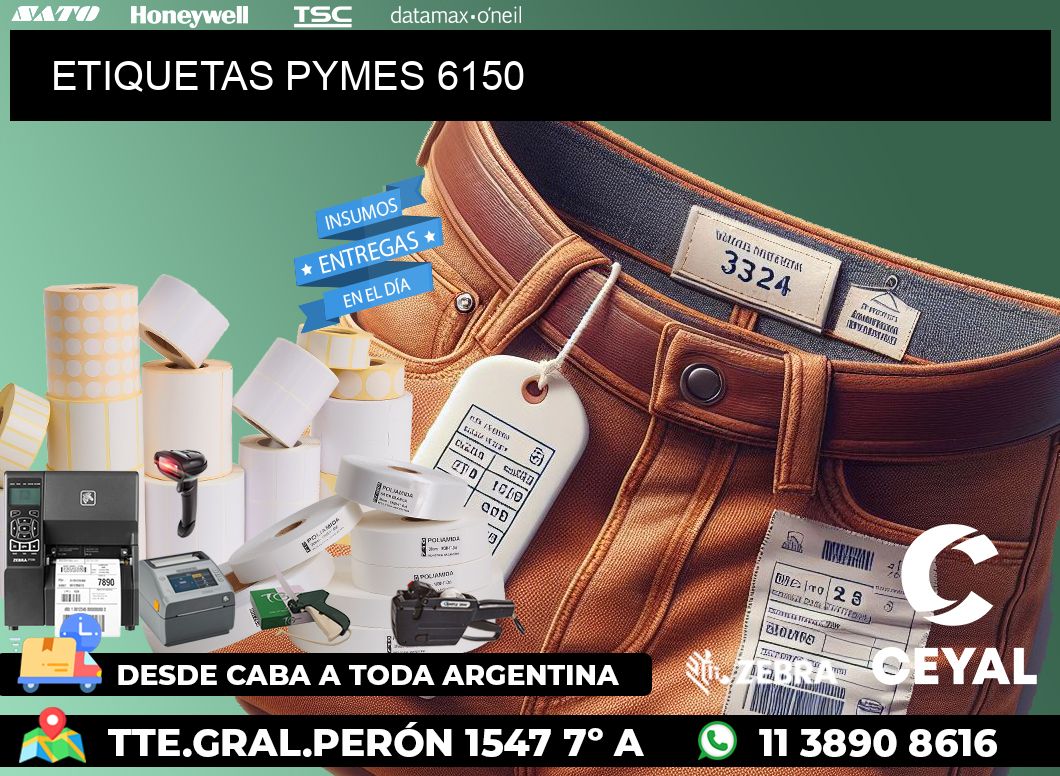 ETIQUETAS PYMES 6150