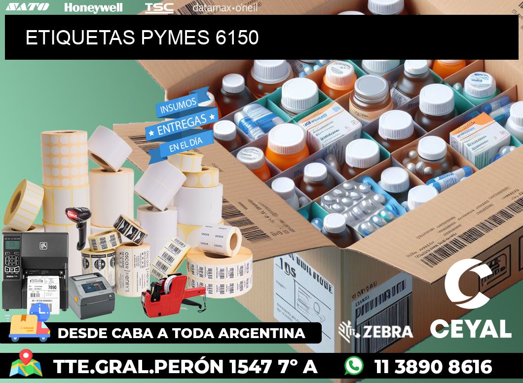 ETIQUETAS PYMES 6150