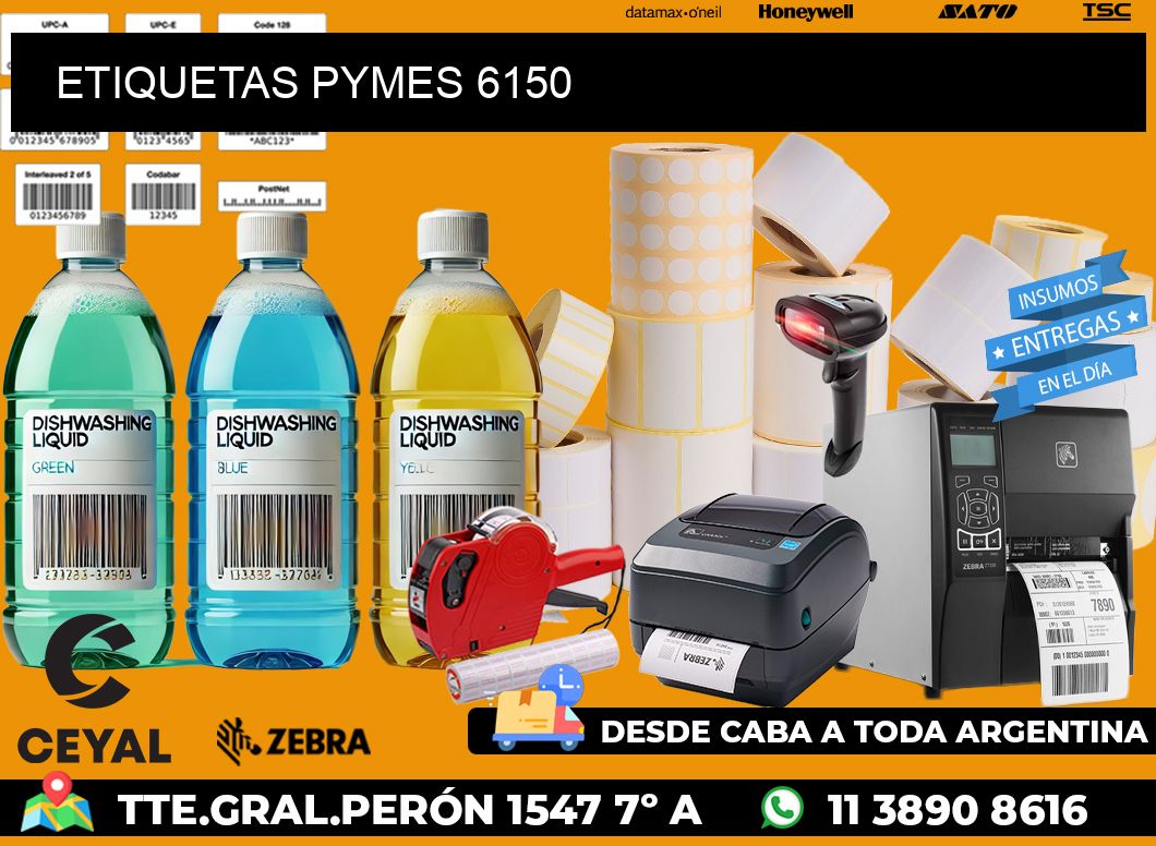 ETIQUETAS PYMES 6150