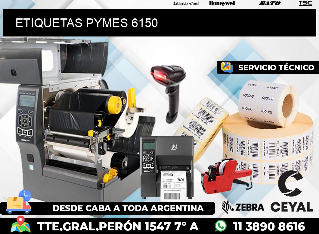 ETIQUETAS PYMES 6150