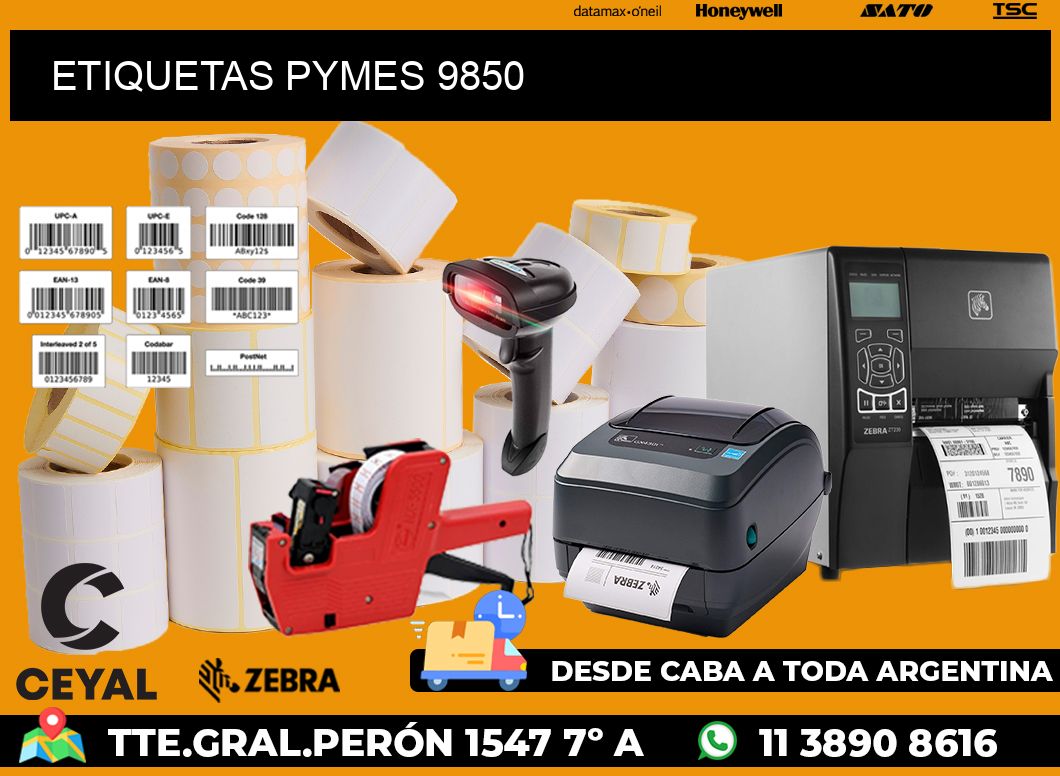 ETIQUETAS PYMES 9850