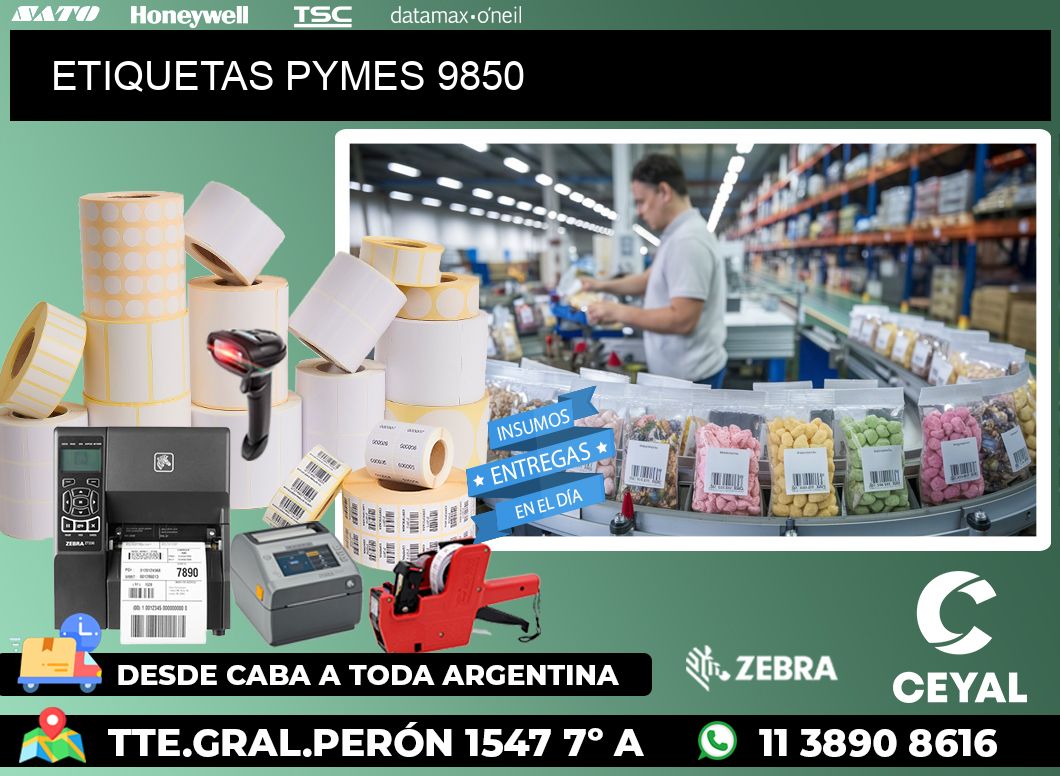 ETIQUETAS PYMES 9850