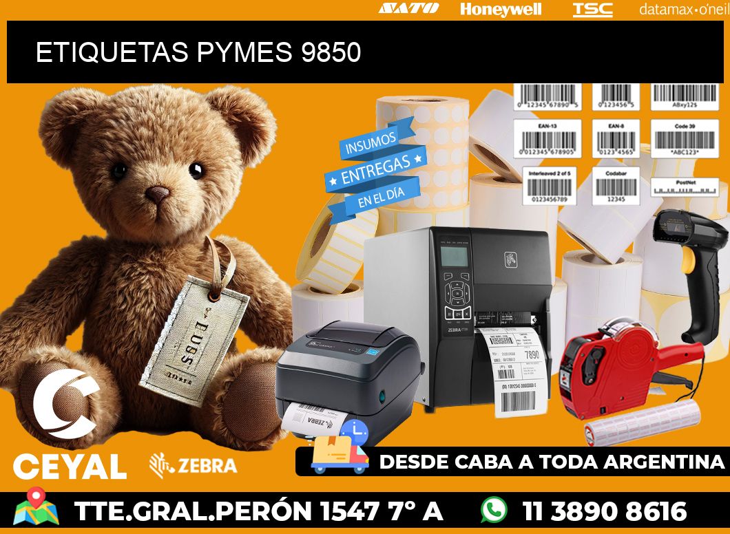 ETIQUETAS PYMES 9850