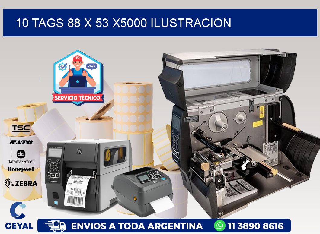 10 TAGS 88 x 53 X5000 ILUSTRACION