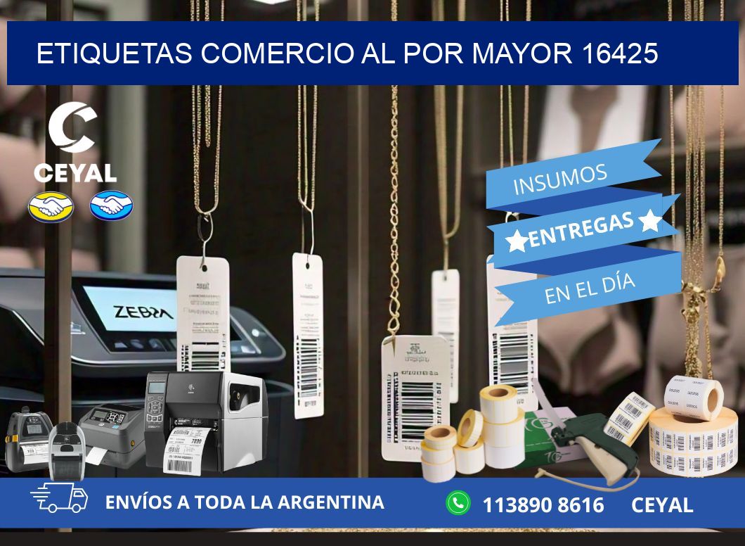 ETIQUETAS COMERCIO AL POR MAYOR 16425