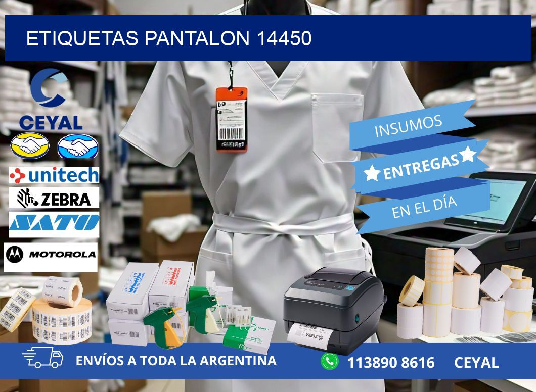 ETIQUETAS PANTALON 14450