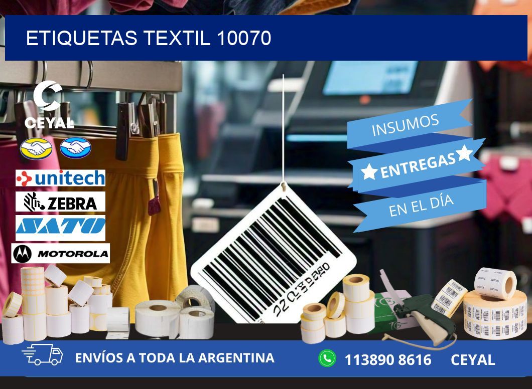 ETIQUETAS TEXTIL 10070