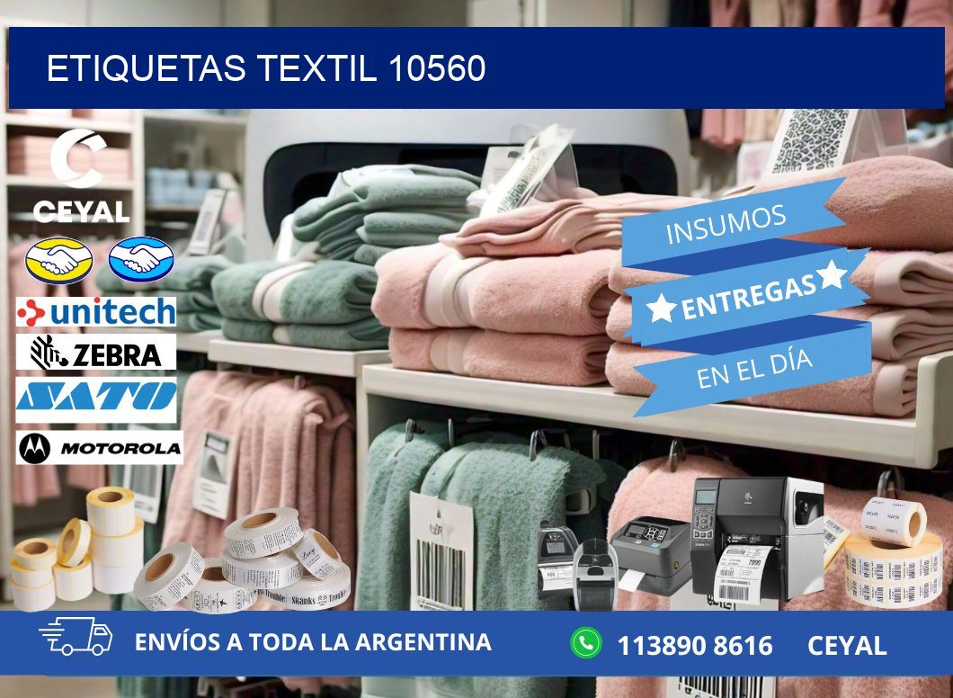 ETIQUETAS TEXTIL 10560