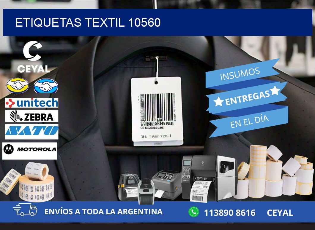 ETIQUETAS TEXTIL 10560