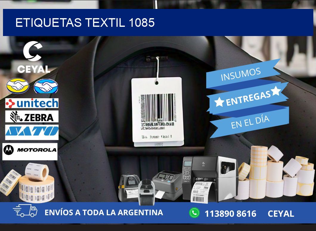 ETIQUETAS TEXTIL 1085