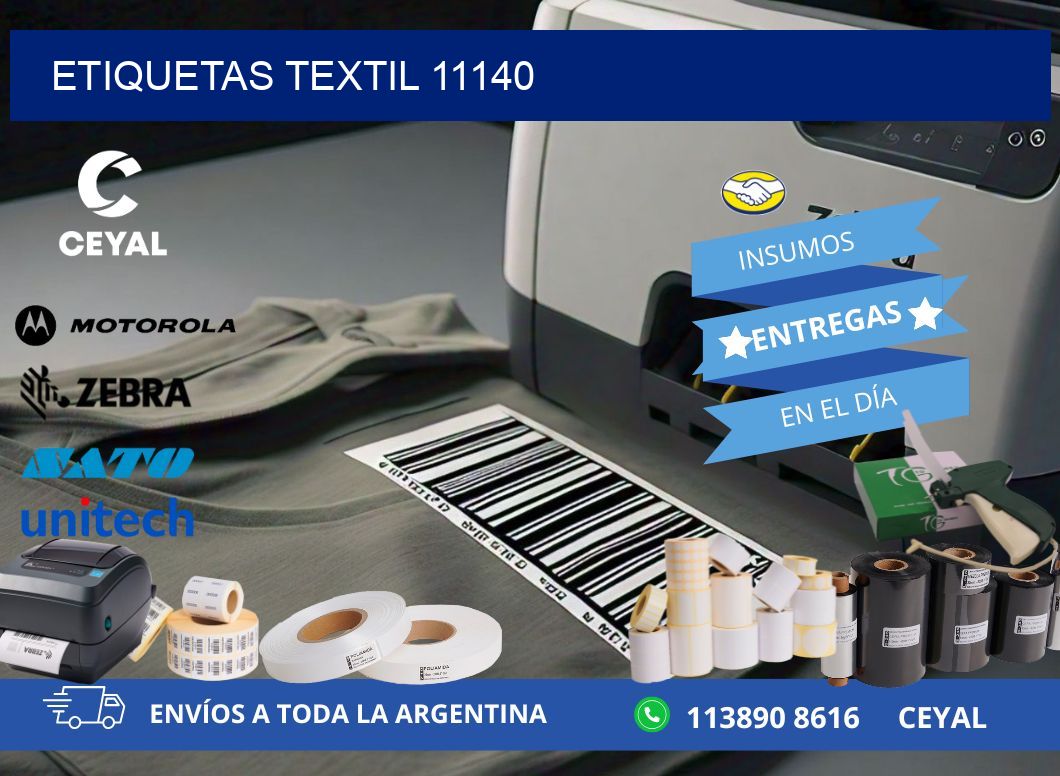 ETIQUETAS TEXTIL 11140