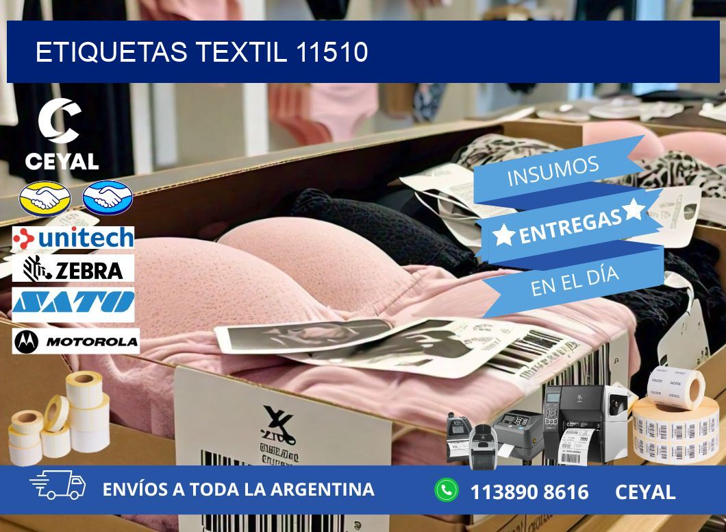 ETIQUETAS TEXTIL 11510