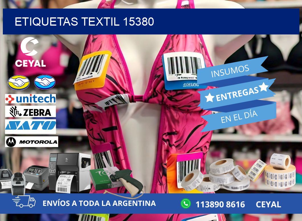 ETIQUETAS TEXTIL 15380