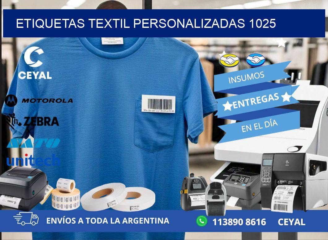 ETIQUETAS TEXTIL PERSONALIZADAS 1025